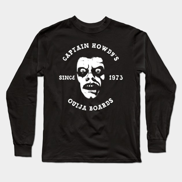 Captain Howdy's Ouija Boads Long Sleeve T-Shirt by OniSide